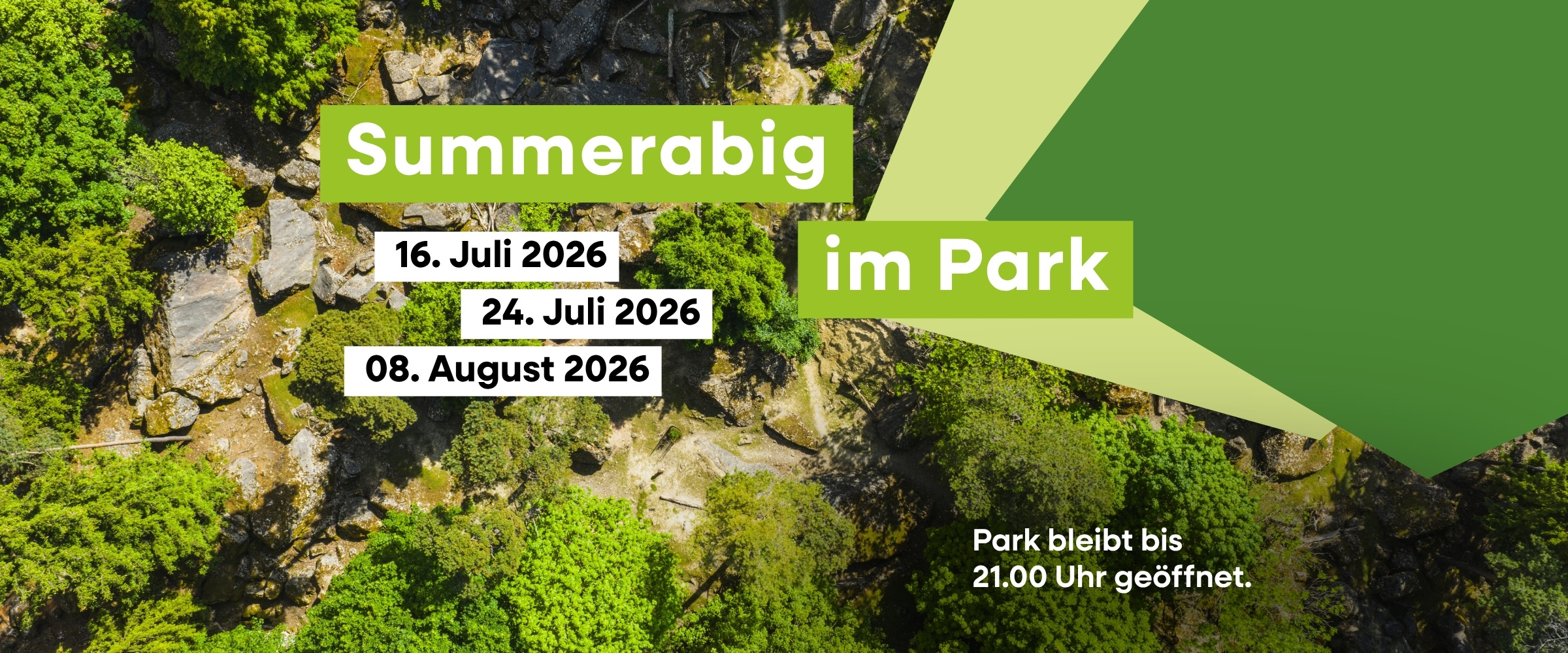 Sommerabend im Natur- und Tierpark Goldau
